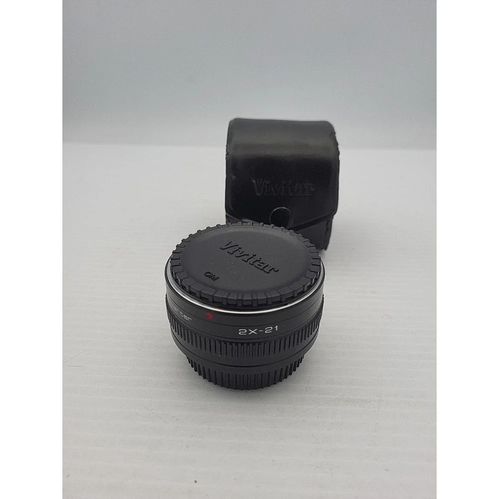 Vivitar 2x-21 MC Teleconverter Top‎ Quality Converter Lens for Olympus OM Fit #2